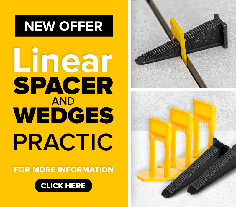 Linear spacer and wedges Practic