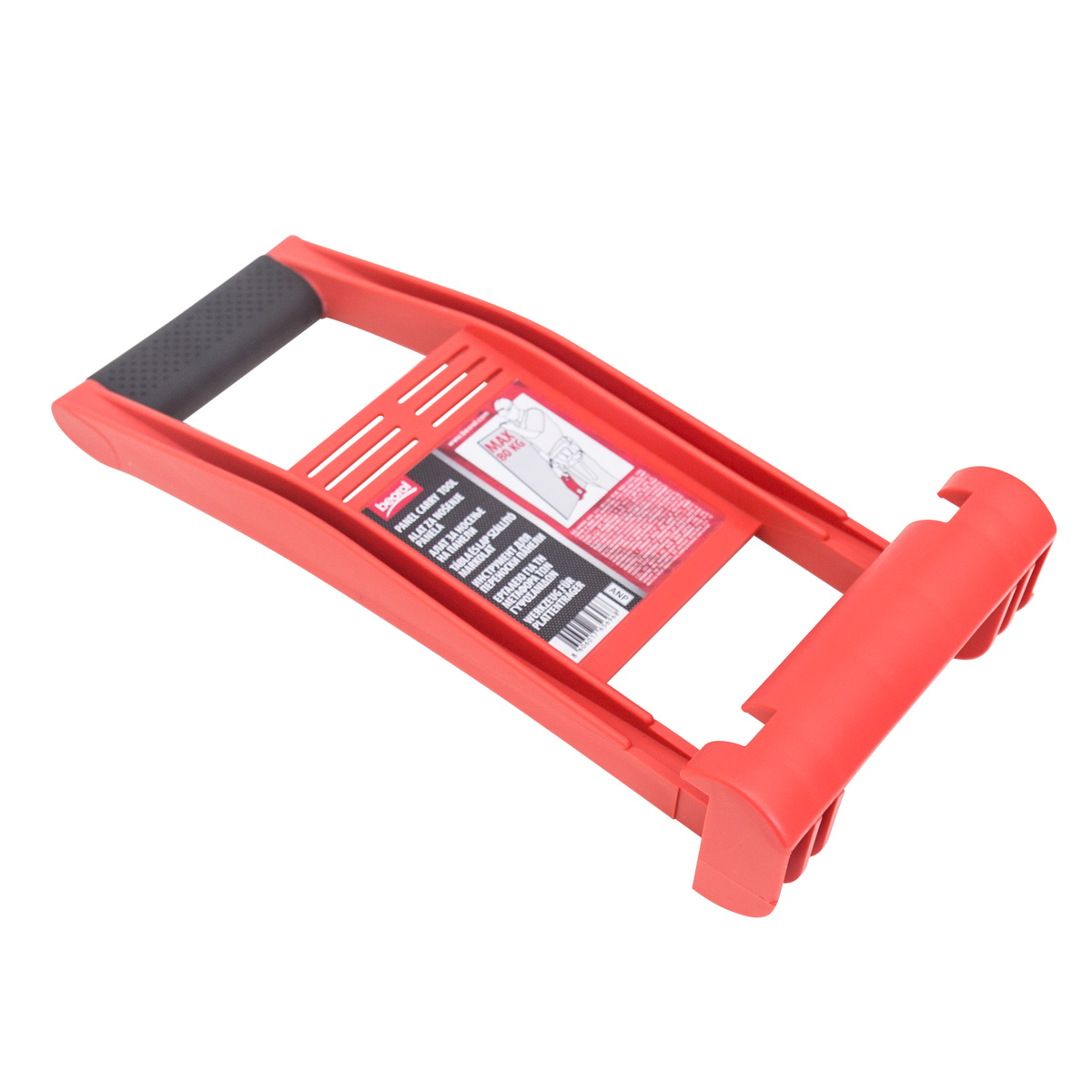 Tool for carrying plate materials 