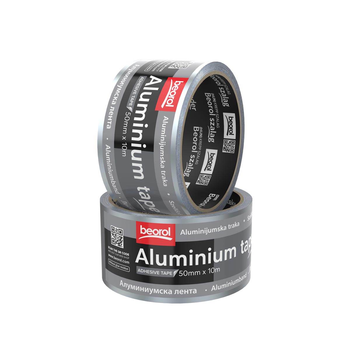 Aluminium tape 50mm x 10m 