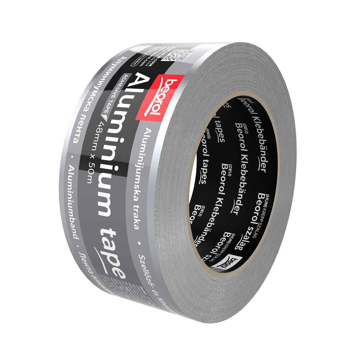 MBS 50mm x 45M 30MU Aluminium Foil Tape