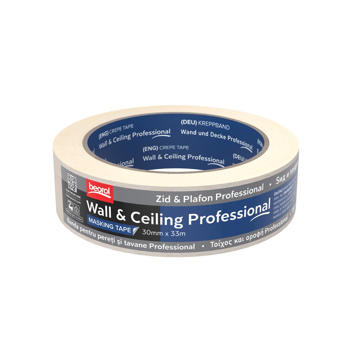 Masking tape Wall & Ceiling Professional 30mm x 33m 