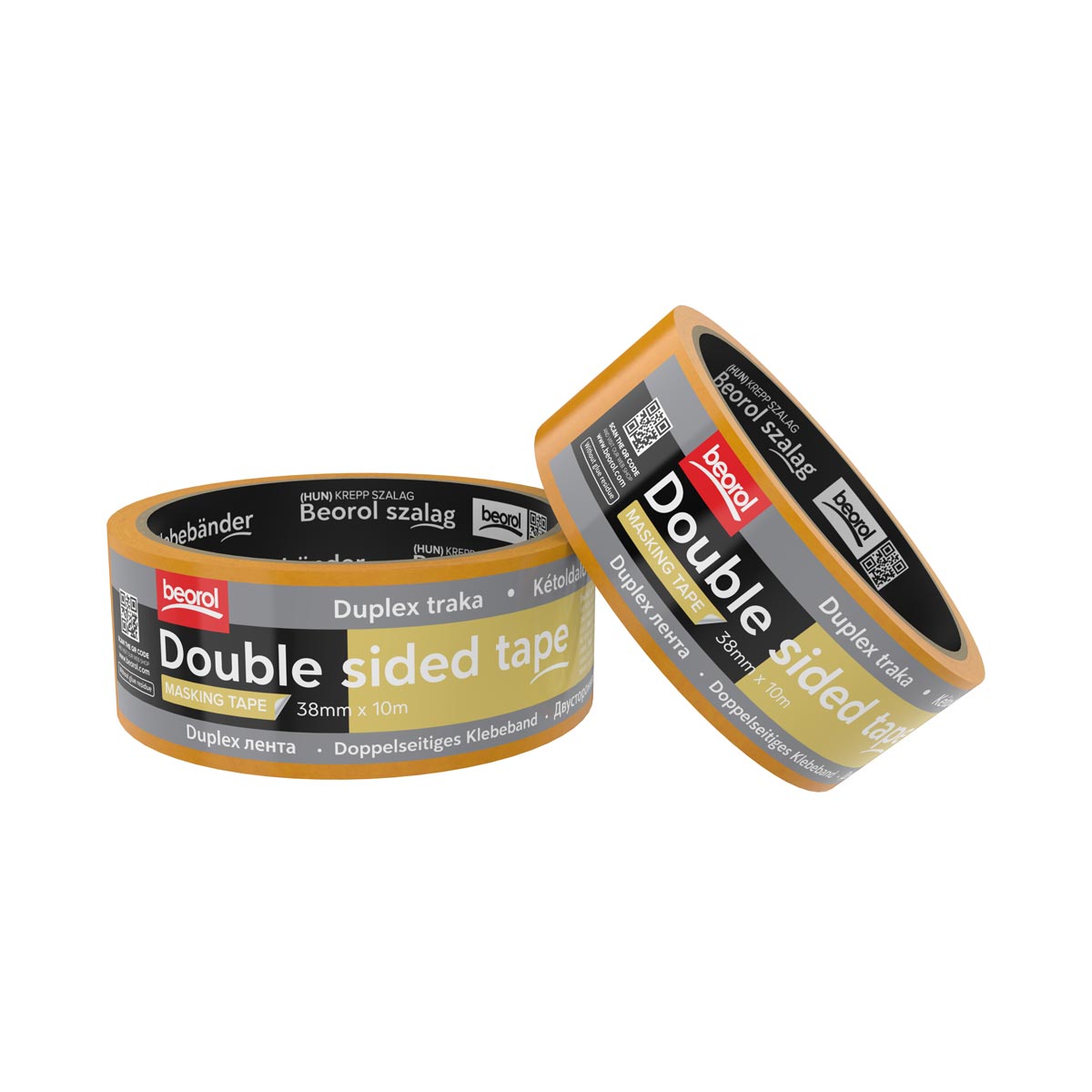 Double sided tape 38mm x 10m 
