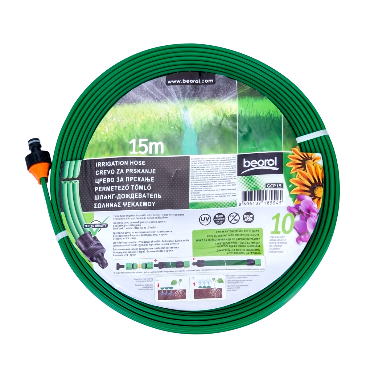 Irrigation hose 15m 