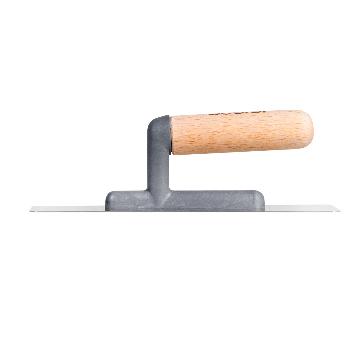 Stainless Steel Trowel 200x80 wooden handle 