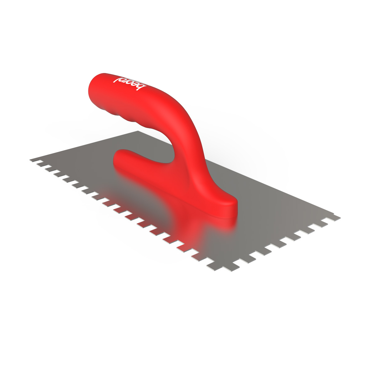 Standard notched trowel, 8mm x 8mm 
