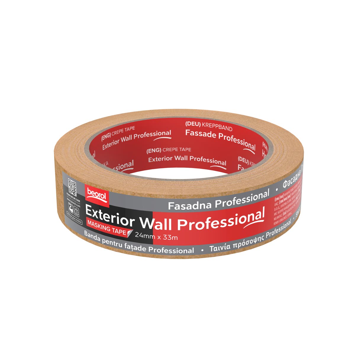 Masking tape Exterior Wall Professional 24mm x 33m 