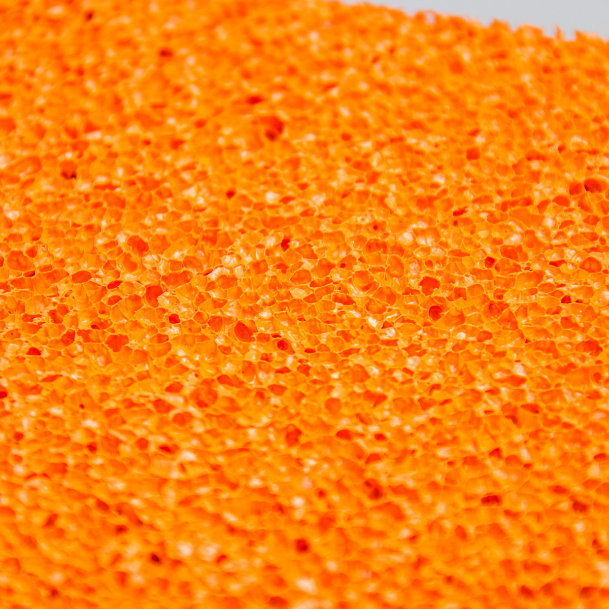 Orange rubber sponge float 