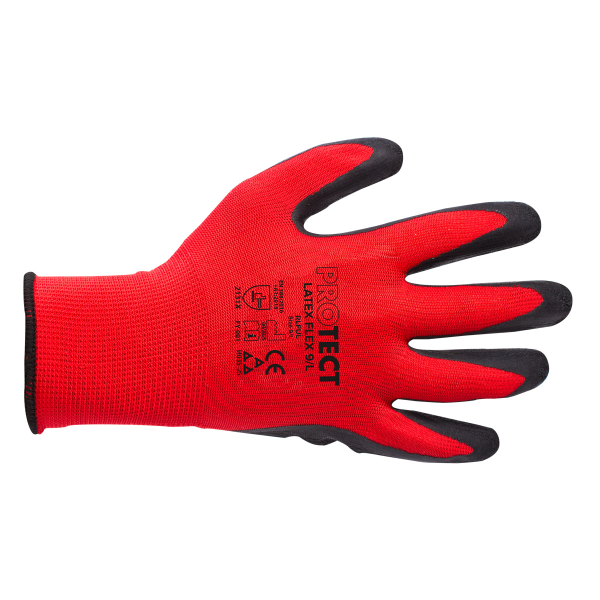Latex flex universal gloves size L 