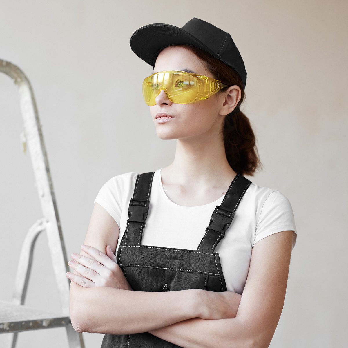 Protective glasses Wide yellow Beorol