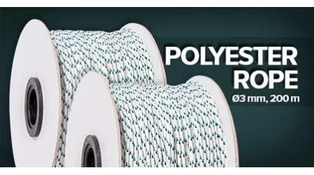 Polyester rope Ø3mm, 200m