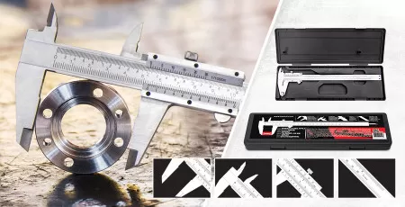 Vernier caliper in a new practical package