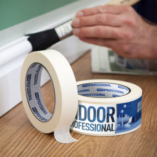 Masking tape Indoor Professional, 24mm x 33m, 70ᵒC 