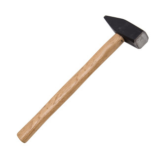 Machinist hammer, wooden handle, 800g 