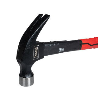 Claw hammer, fiber handle, 560g 