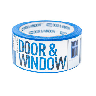 Masking tape Door & Window protection 48mm x 33m, 80ᵒC 