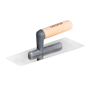 Stainless Steel Trowel 200x80 wooden handle 