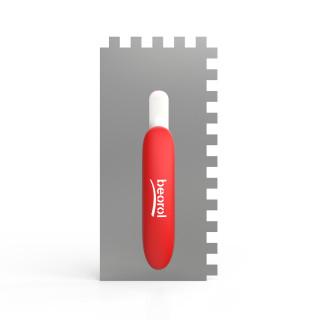 Expert notched trowel, 12mm x 12mm 