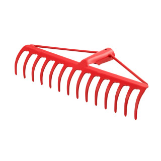 Reinforced garden rake 14 teeth 