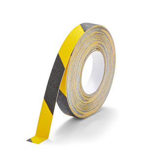 Adhesive Anti-Skid tape yelow/black, 25mm x 5m 