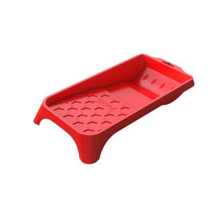 Plastic paint tray 15x32cm, red 