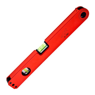 Tape angle measuring spirit level 180˚ 