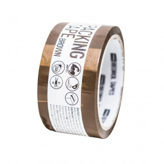 Packing tape, brown 50mm x 50m 