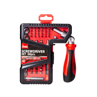 Ratchet screwdriver set 68 pieces 