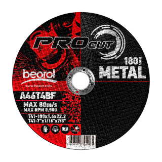 Cutting disc for metal, ø180x1.6mm 