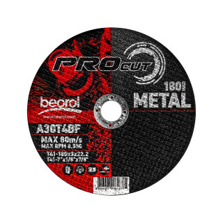 Cutting disc for metal, ø180x3mm 