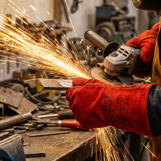 Welding leather gloves Volcano 