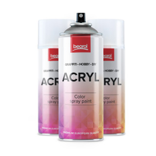 Spray paint black matt Nero Opaco RAL9005 