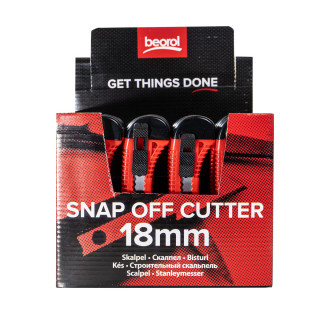 Snap off cutter 18mm, 24 pieces