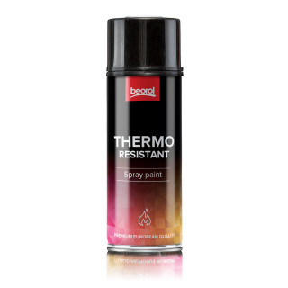 Paint spray for high temperatures black Nero 