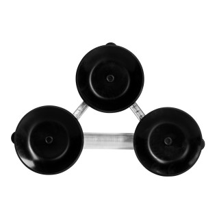 Aluminium suction cup triple 