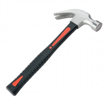 Carpenter hammer, fiberglass handle 600gr/21oz 