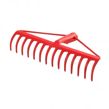 Reinforced garden rake 14 teeth 