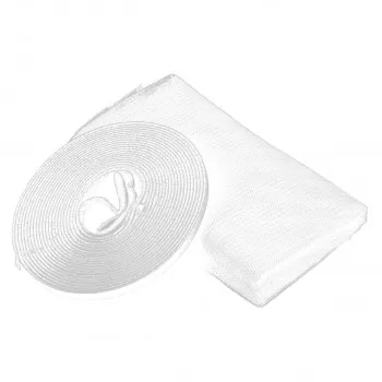 Selfadhesive insect net 100x130, white 