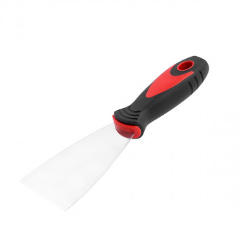 Scraper rubber-plastic handle with hole, steel 2.5” 