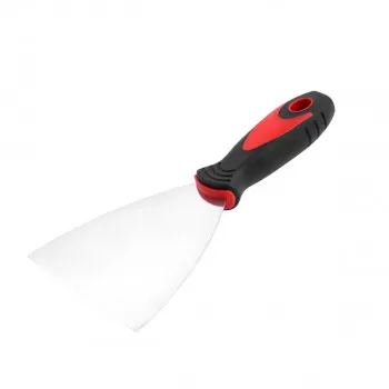 Scraper rubber-plastic handle with hole, steel 5” 