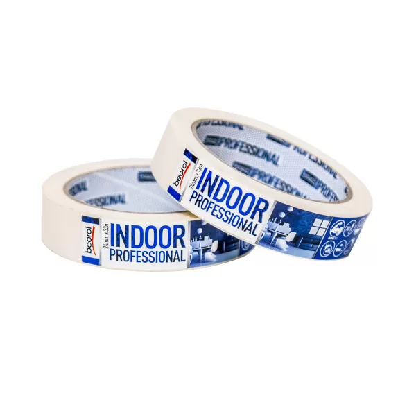 Masking tape Indoor Professional, 24mm x 33m, 70ᵒC 