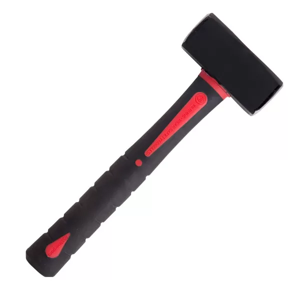 Fiberglass handle sledge hammer, 1000gr/35oz 