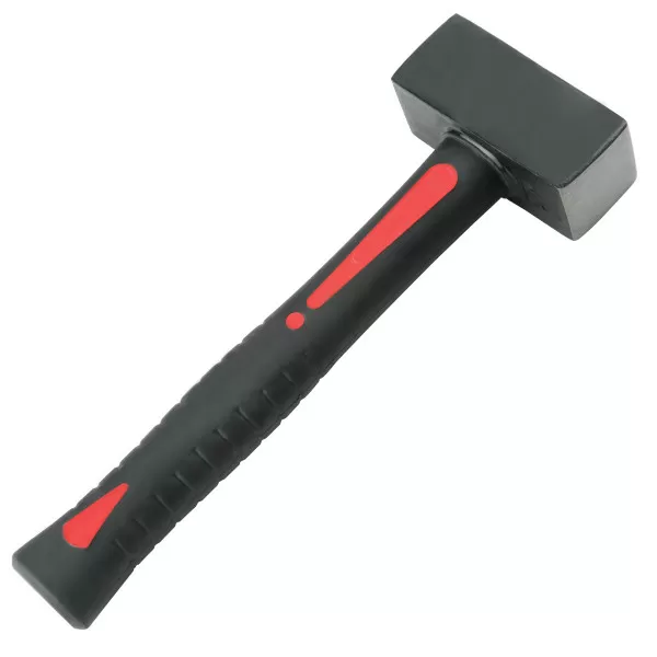 Fiberglass handle sledge hammer, 2000gr/70oz 