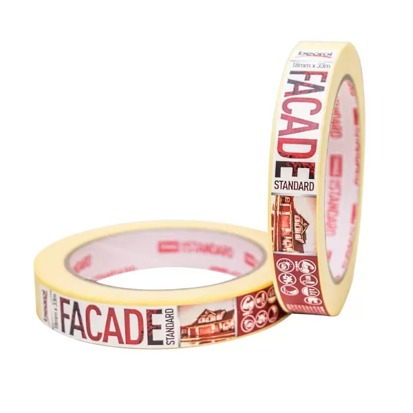 Masking tape Facade Standard 18mm x 33m, 80ᵒC 