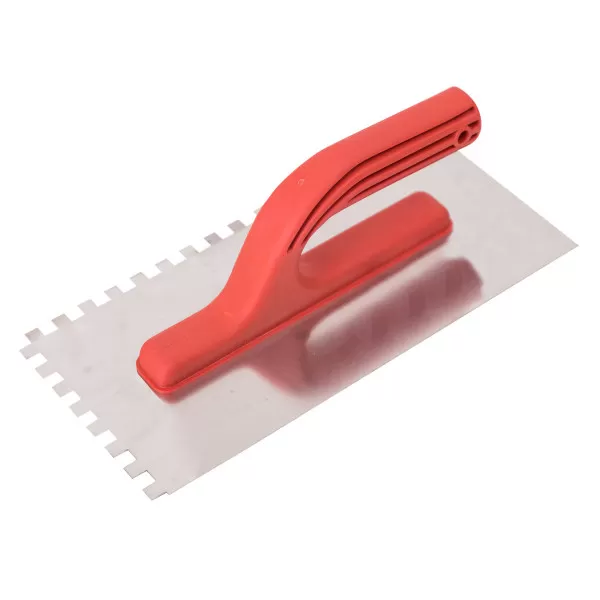 Plastering trowel, ABS handle, 8x8mm 