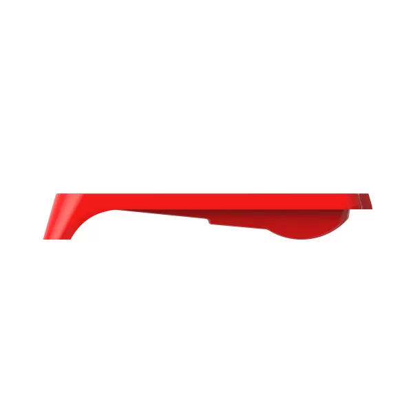 Plastic paint tray 15x32cm, red 