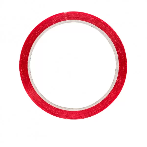 Packing tape, 50mm x 50m, red 