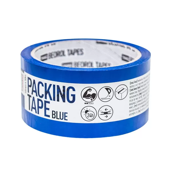 Packing tape, 50mm x 50m, blue 