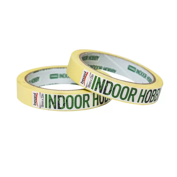 Masking tape Indoor Hobby 18mm x 33m, 60ᵒC 