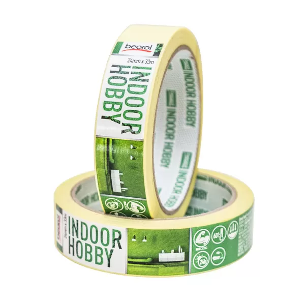 Masking tape Indoor Hobby 24mm x 33m, 60ᵒC 