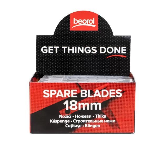 Spare blades 18mm, 24 pieces